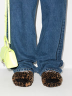Balenciaga Furry Slide Sandals (With box)