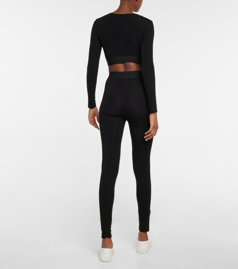Dolce & Gabbana - Logo cotton-blend crop top