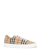Burberry Vintage Check lace-up sneakers