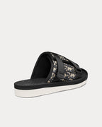 Dior Alpha Sandals Black Oblique Jacquard