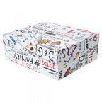 Dolce & Gabbana White Leather Crown Patch Lace Up Sneakers