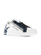 Dolce & Gabbana white leather Portofino sneakers