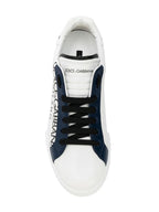 Dolce & Gabbana white leather Portofino sneakers