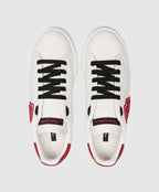 Dolce & Gabbana Portofino white leather sneakers with DG logo patch