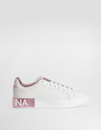 Dolce and Gabbana Calfskin nappa Portofino sneakers