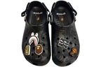 BAPE BLACK *A BATHING APE® x Crocs Classic "Camp Black" clogs