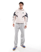 Adidas REAL MADRID ORIGINALS HOODIE White Mens Hoody