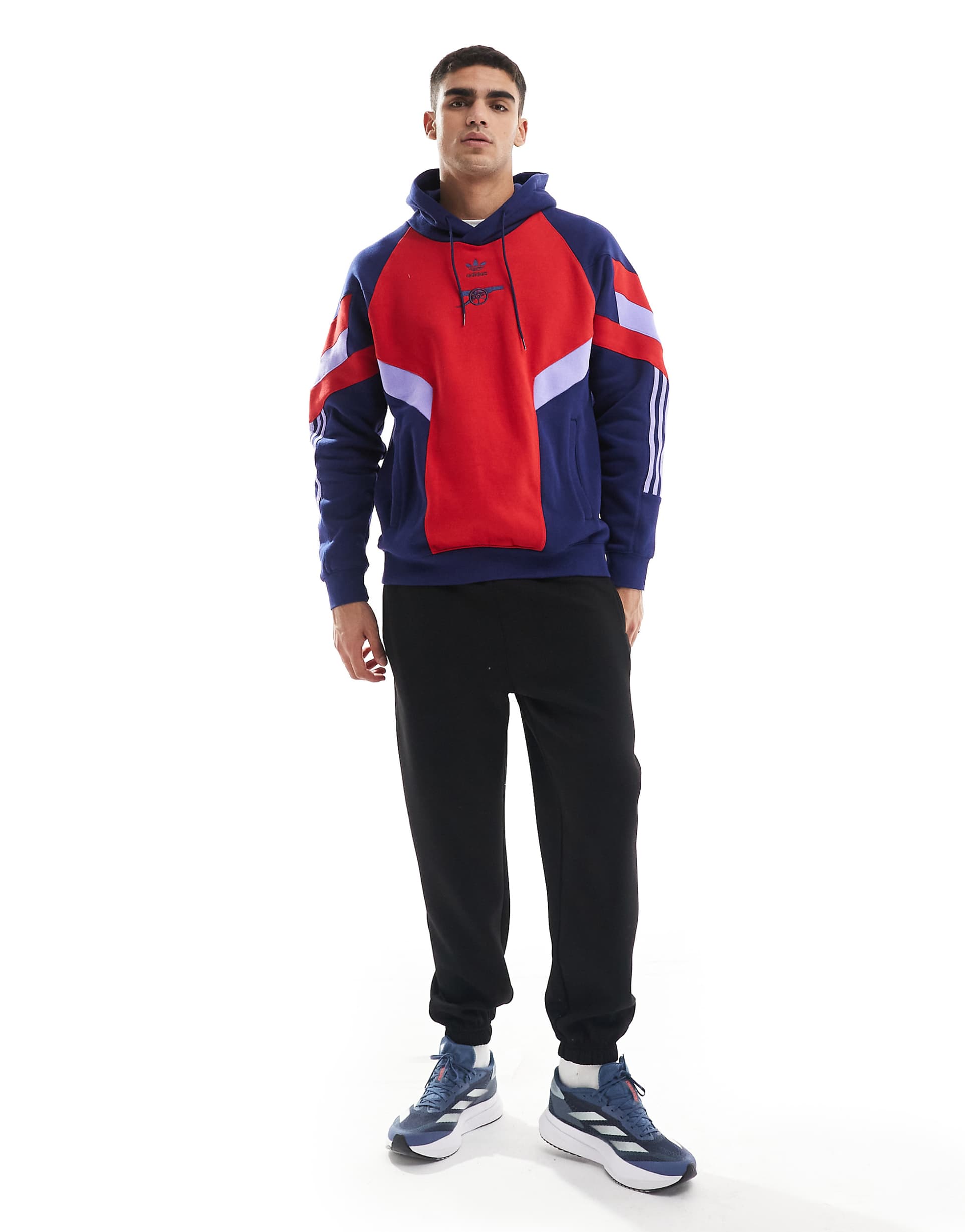 Adidas FOOTBALL ARSENAL ORIGINALS HOODIE White Mens Hoody