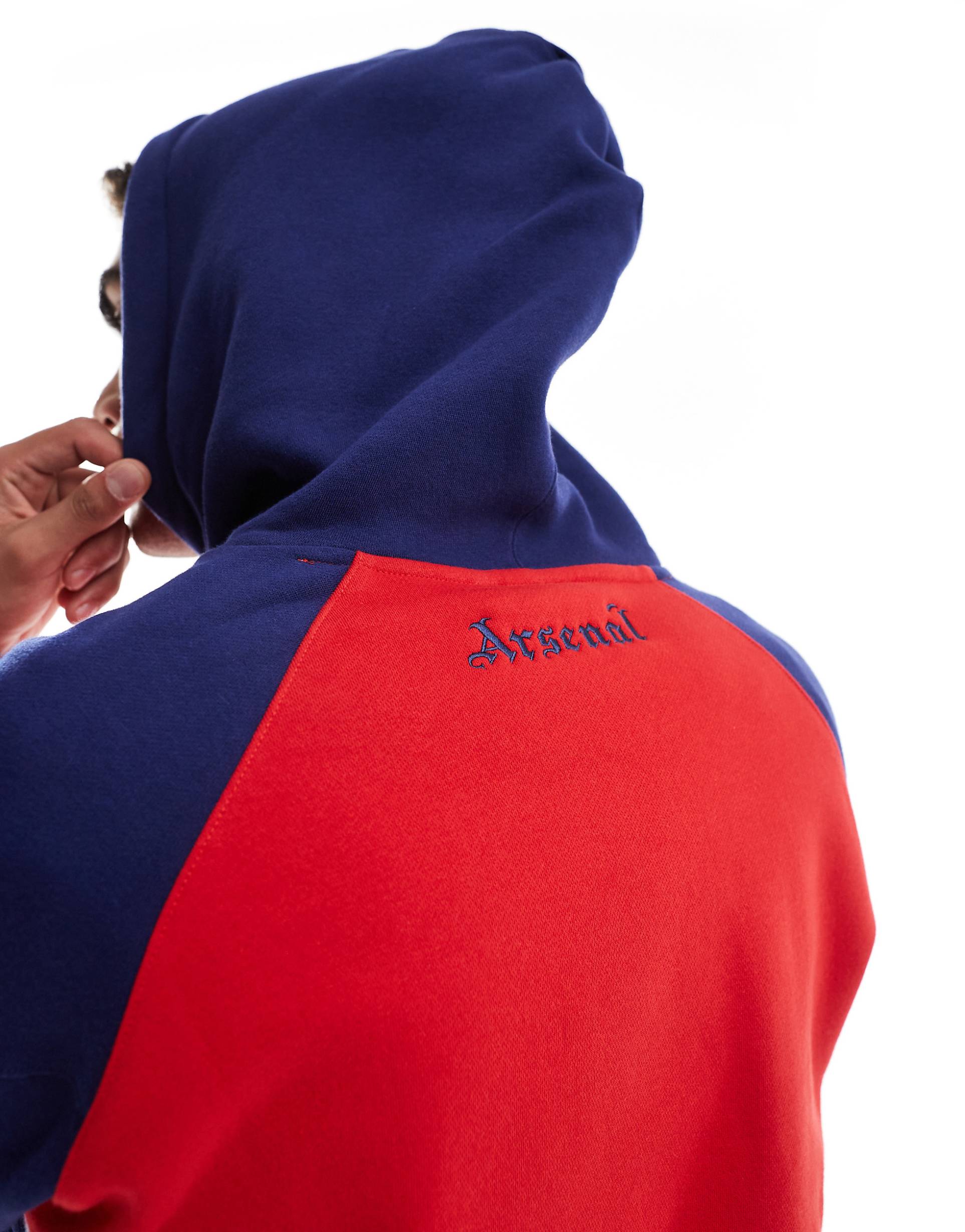 Adidas FOOTBALL ARSENAL ORIGINALS HOODIE White Mens Hoody