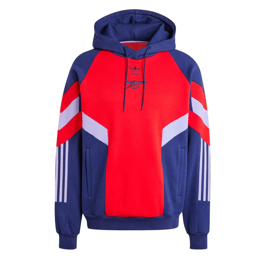 Adidas FOOTBALL ARSENAL ORIGINALS HOODIE White Mens Hoody