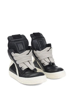 Rick Owens Geobasket Jumbo Lace High "Black/Milk" sneakers