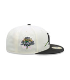 59Fifty MLB Los Angeles Dodgers Pink Rose White Cap