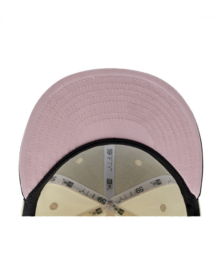59Fifty MLB Los Angeles Dodgers Pink Rose White Cap