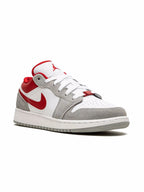 Air Jordan 1 Low "Smoke Grey Gym Red”