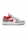 Air Jordan 1 Low "Smoke Grey Gym Red”