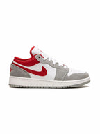 Air Jordan 1 Low "Smoke Grey Gym Red”