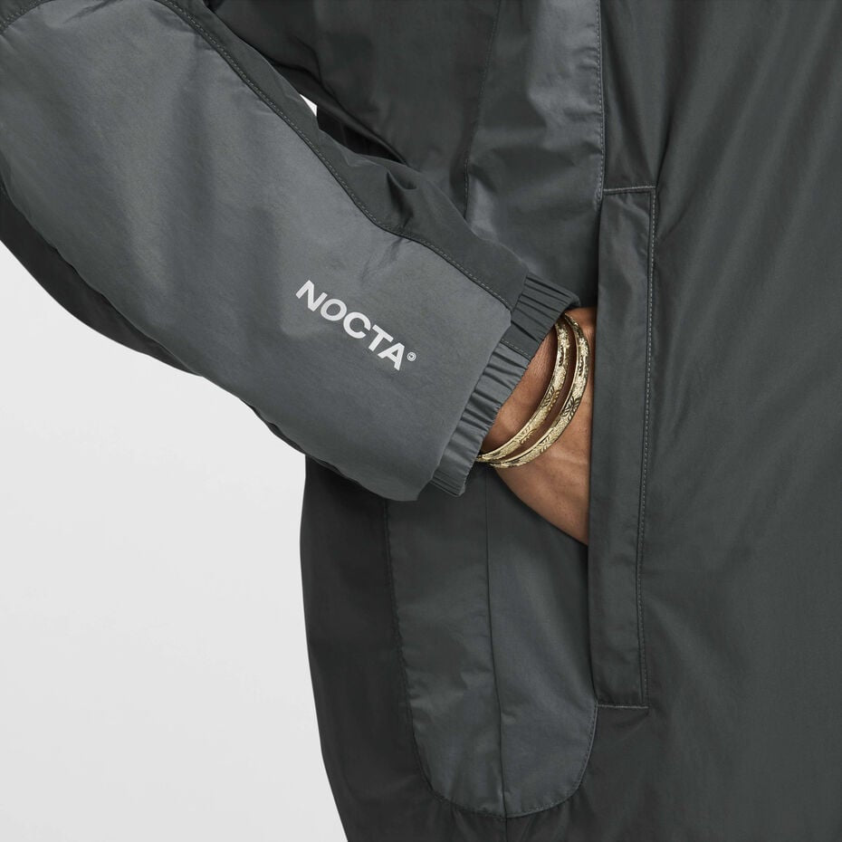 NIKE x NOCTA Drake Northstar Nylon Track Jacket “Anthracite Grey”