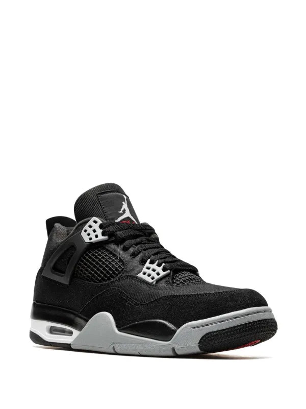 Air Jordan 4 "Black Canvas”