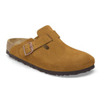 Birkenstock Boston Soft Footbed Suede clogs “Mink”