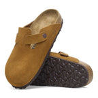 Birkenstock Boston Soft Footbed Suede clogs “Mink”