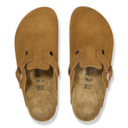 Birkenstock Boston Soft Footbed Suede clogs “Mink”
