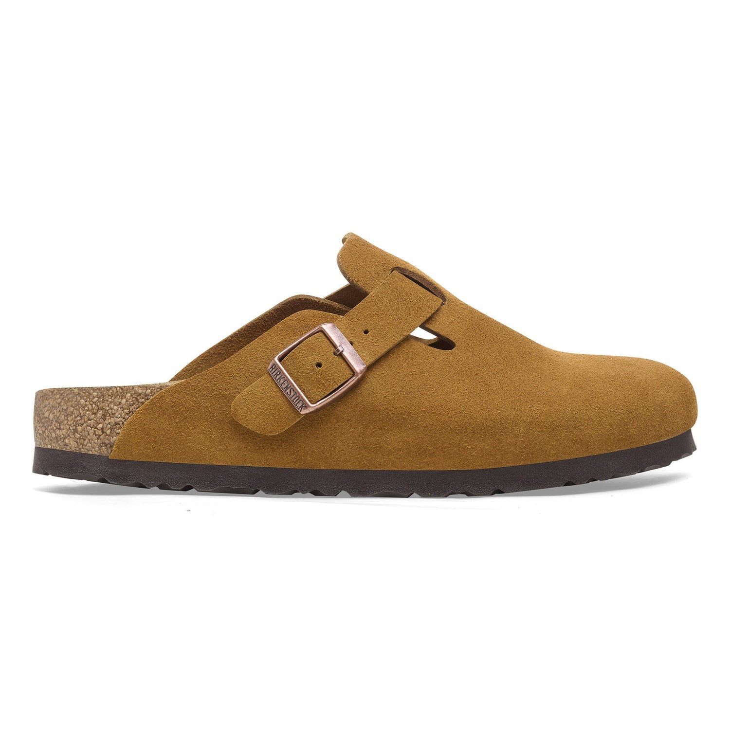 Birkenstock Boston Soft Footbed Suede clogs “Mink”