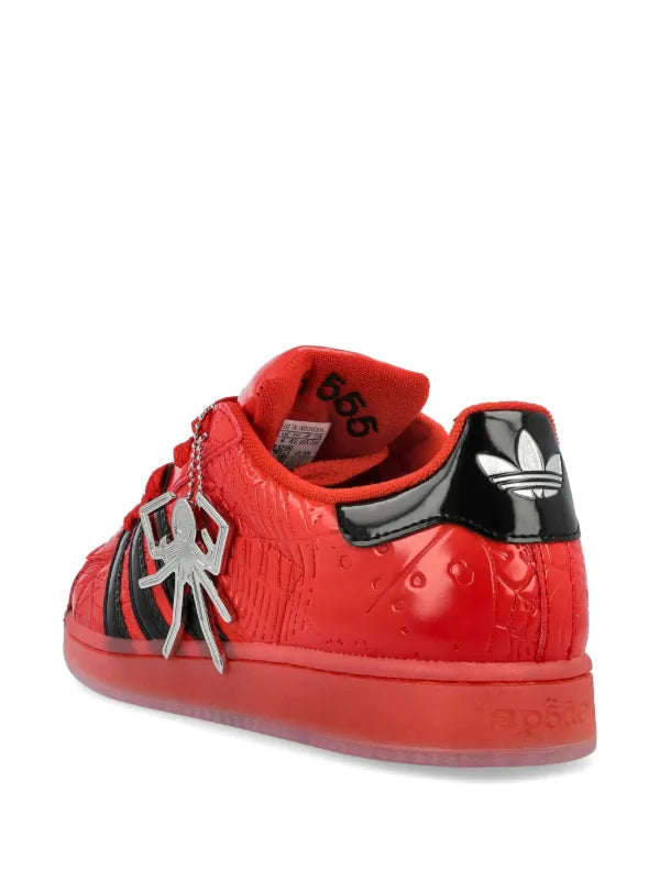 Adidas x Sp5der Superstar lace-up sneakers