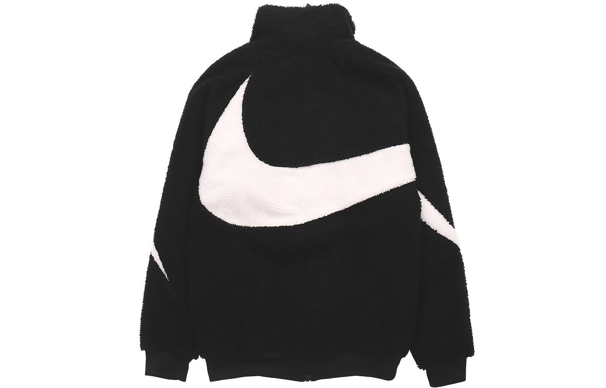 Nike Big Swoosh Large logo lamb’s wool stay warm Jacket