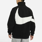 Nike Big Swoosh Large logo lamb’s wool stay warm Jacket