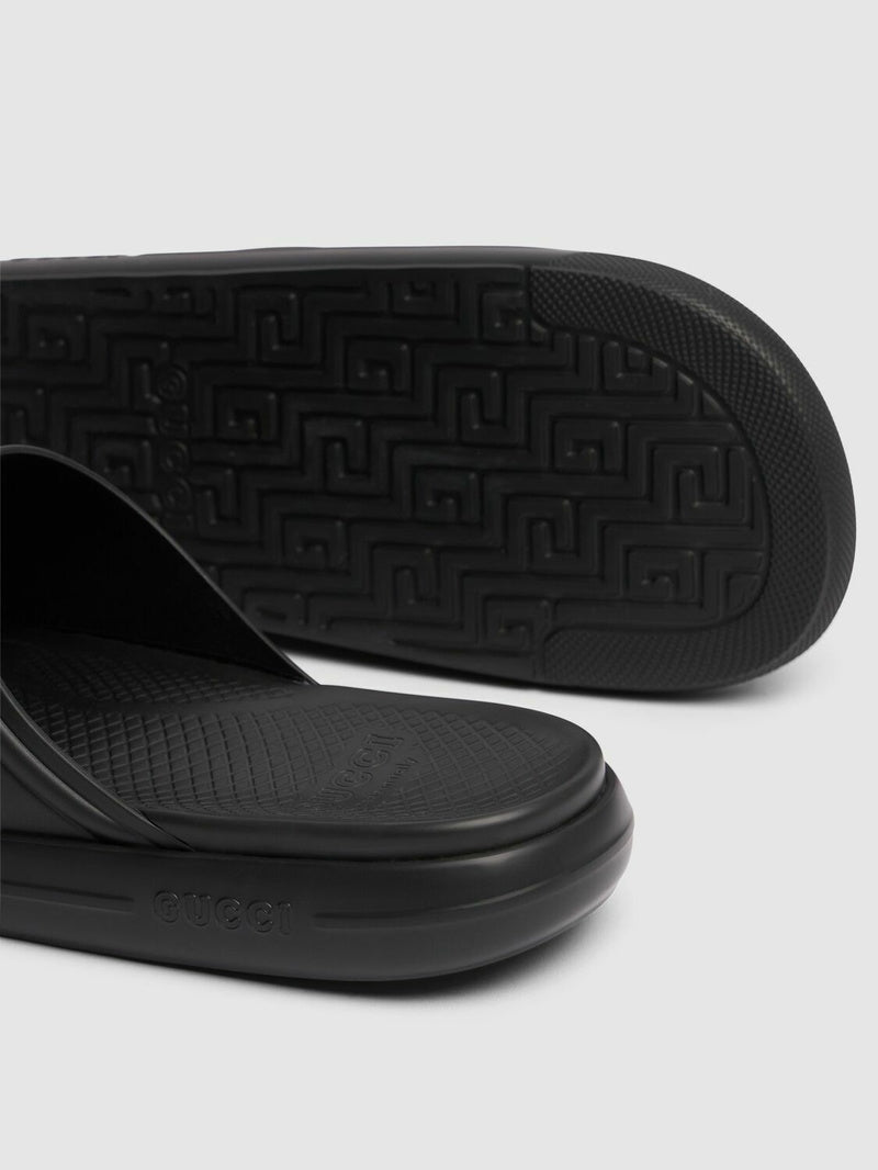 GUCCI Ace Rubber Slides