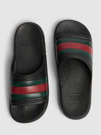GUCCI Ace Rubber Slides