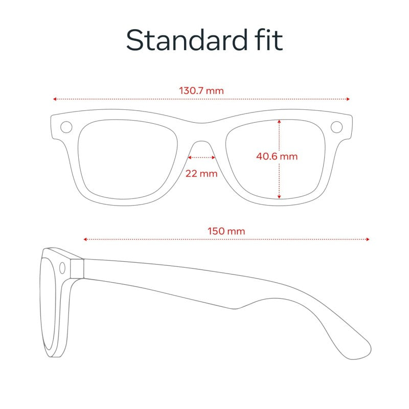 Ray-Ban Meta (Gen 2) Wayfarer Smart Glasses | Iconic Style Meets Next-Gen Meta AI Technology