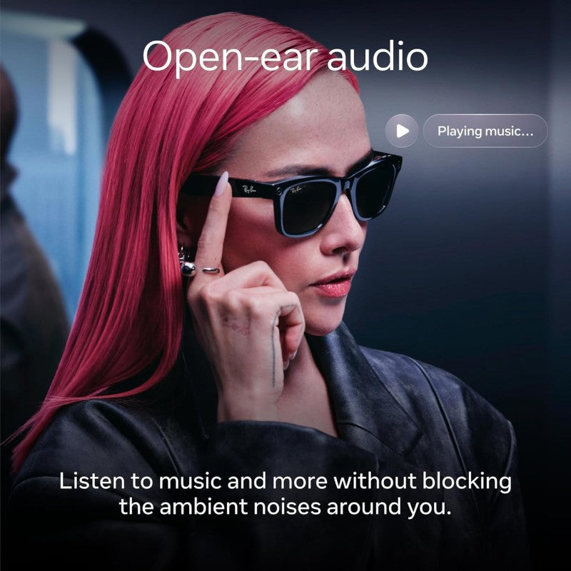 Ray-Ban Meta (Gen 2) Wayfarer Smart Glasses | Iconic Style Meets Next-Gen Meta AI Technology