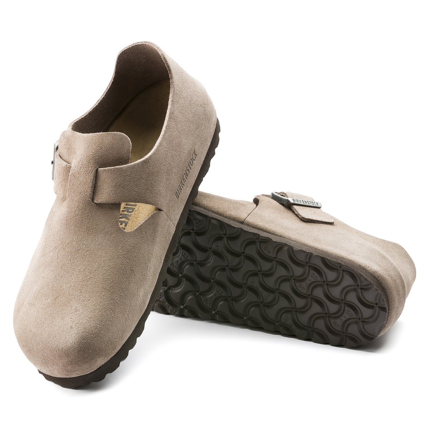 Birkenstock London Suede Leather “Taupe”