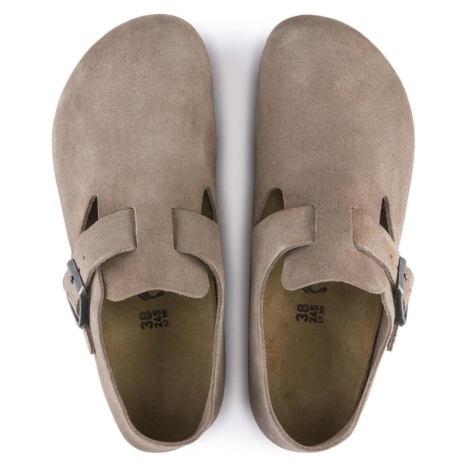Birkenstock London Suede Leather “Taupe”