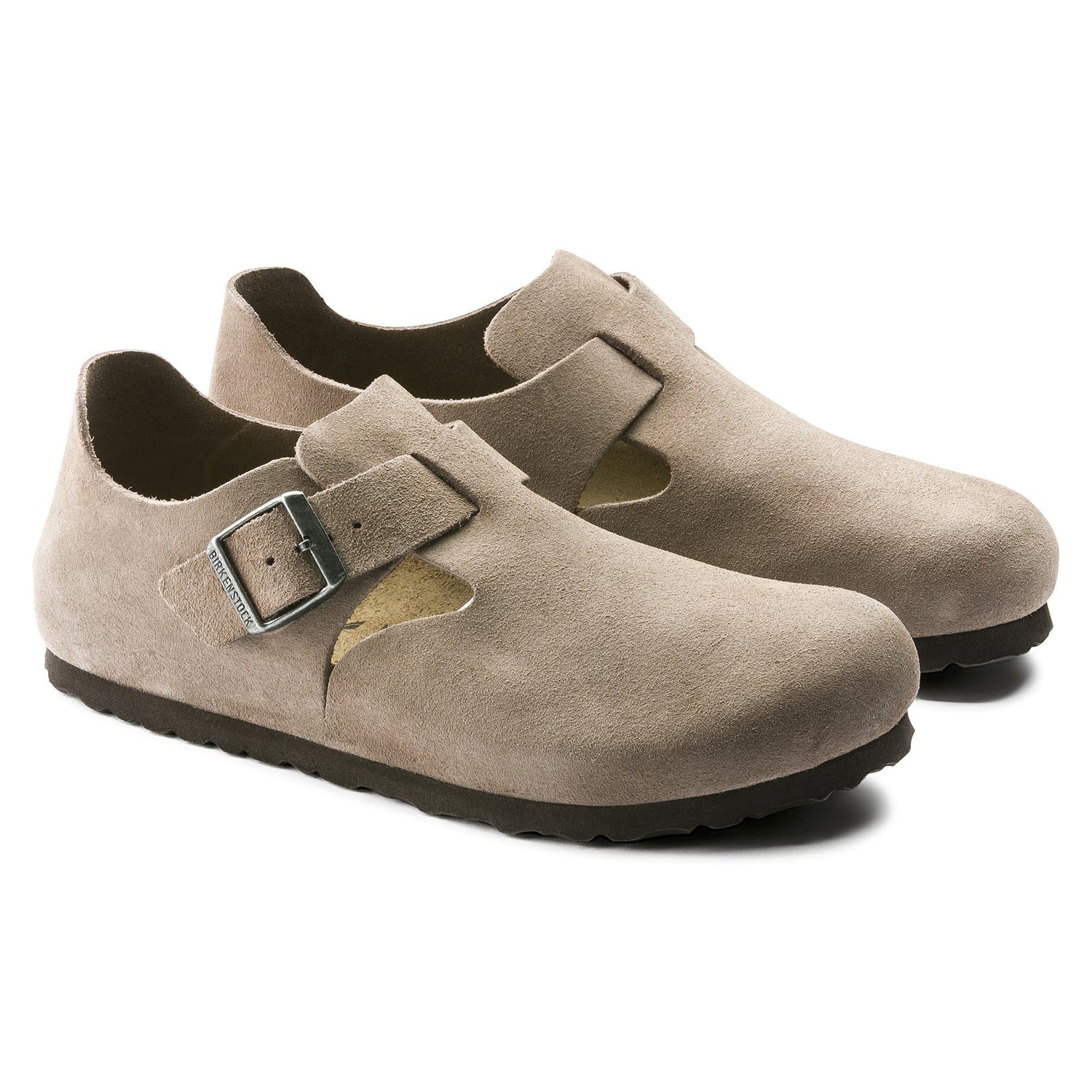 Birkenstock London Suede Leather “Taupe”