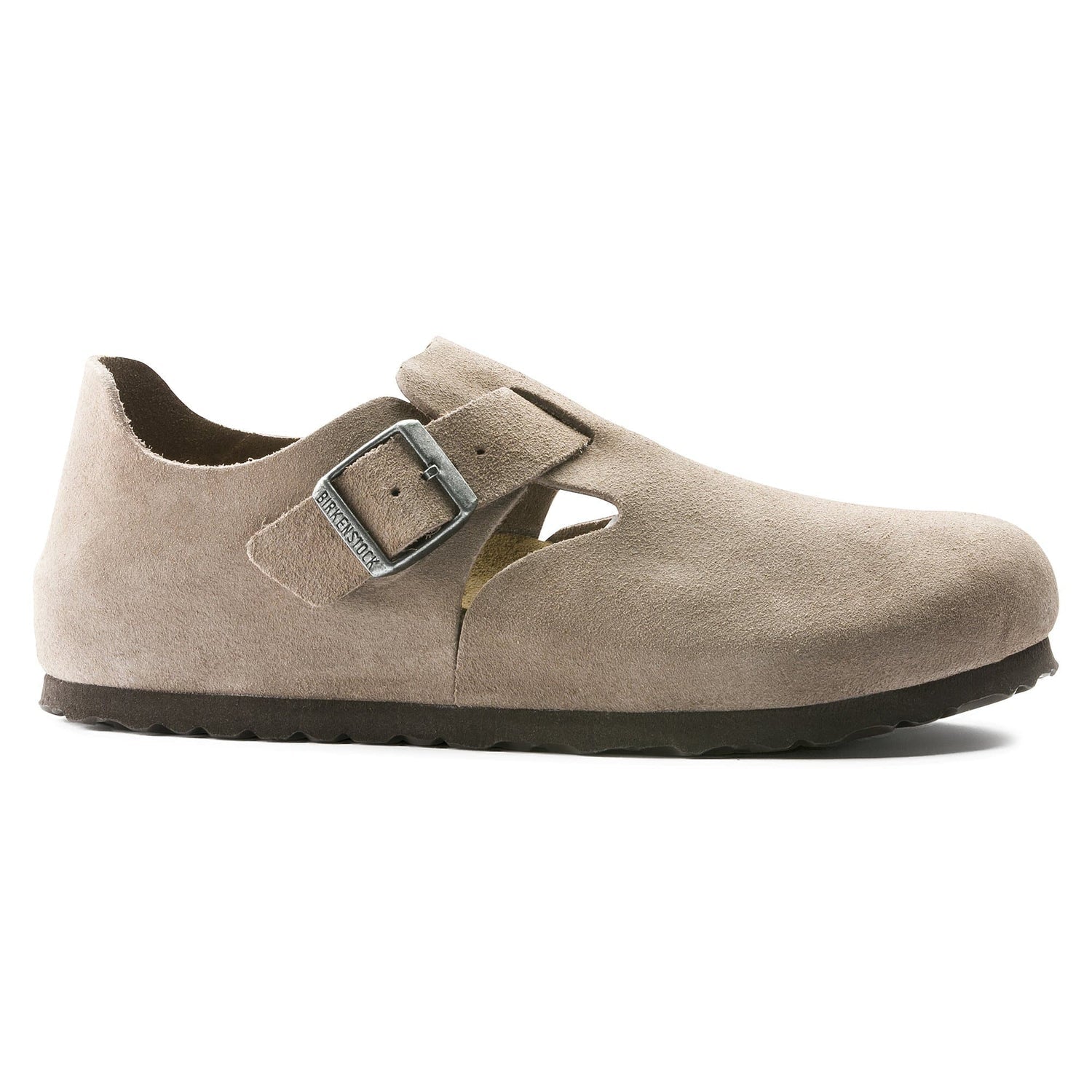Birkenstock London Suede Leather “Taupe”