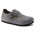 Birkenstock London Suede Leather “Whale Gray”