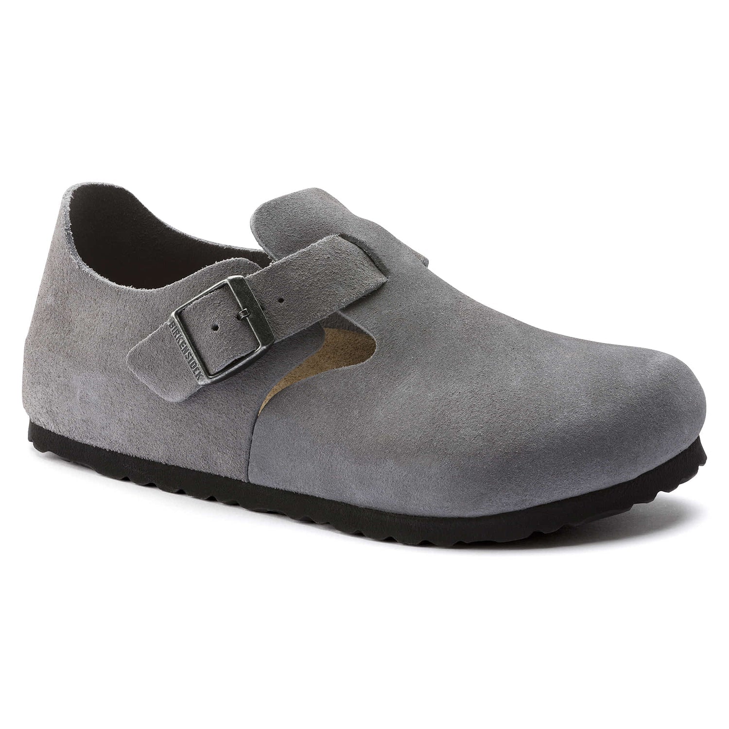Birkenstock London Suede Leather “Whale Gray”