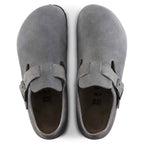 Birkenstock London Suede Leather “Whale Gray”