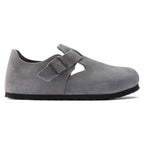 Birkenstock London Suede Leather “Whale Gray”