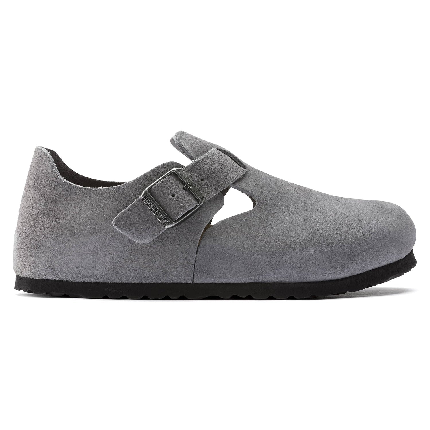 Birkenstock London Suede Leather “Whale Gray”