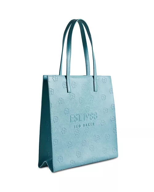 Ted Baker Lunacon Large Debossed Floral Icon Tote