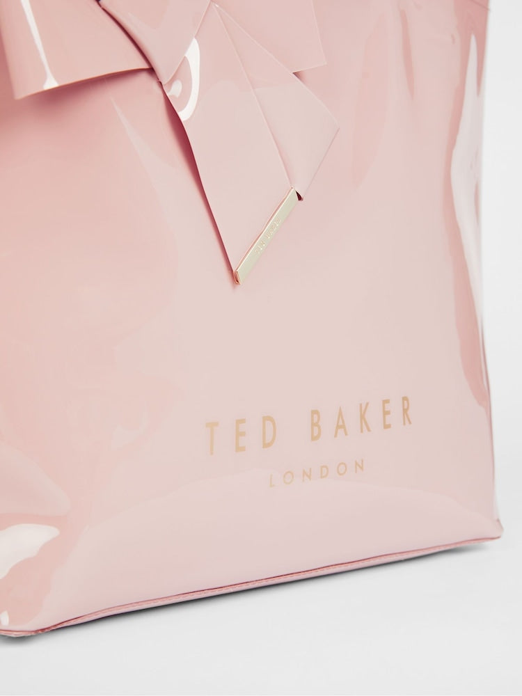 Ted Baker Pink Nicon Knot Bow Large Icon Bag