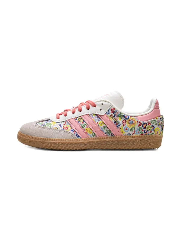 Adidas x Liberty London Samba OG " Multicolor /Beige/Pink/Gum"