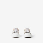 Burberry Check Sneakers Fully Boxed