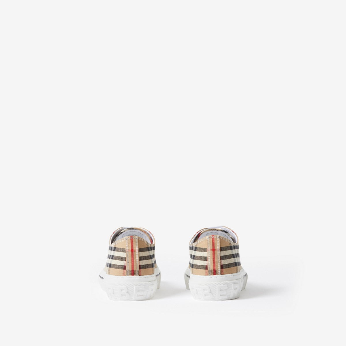 Burberry Check Sneakers Fully Boxed