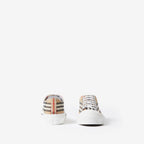 Burberry Check Sneakers Fully Boxed