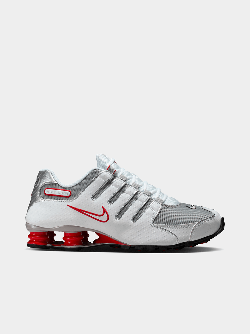 Nike Men's Shox NZ White/Red