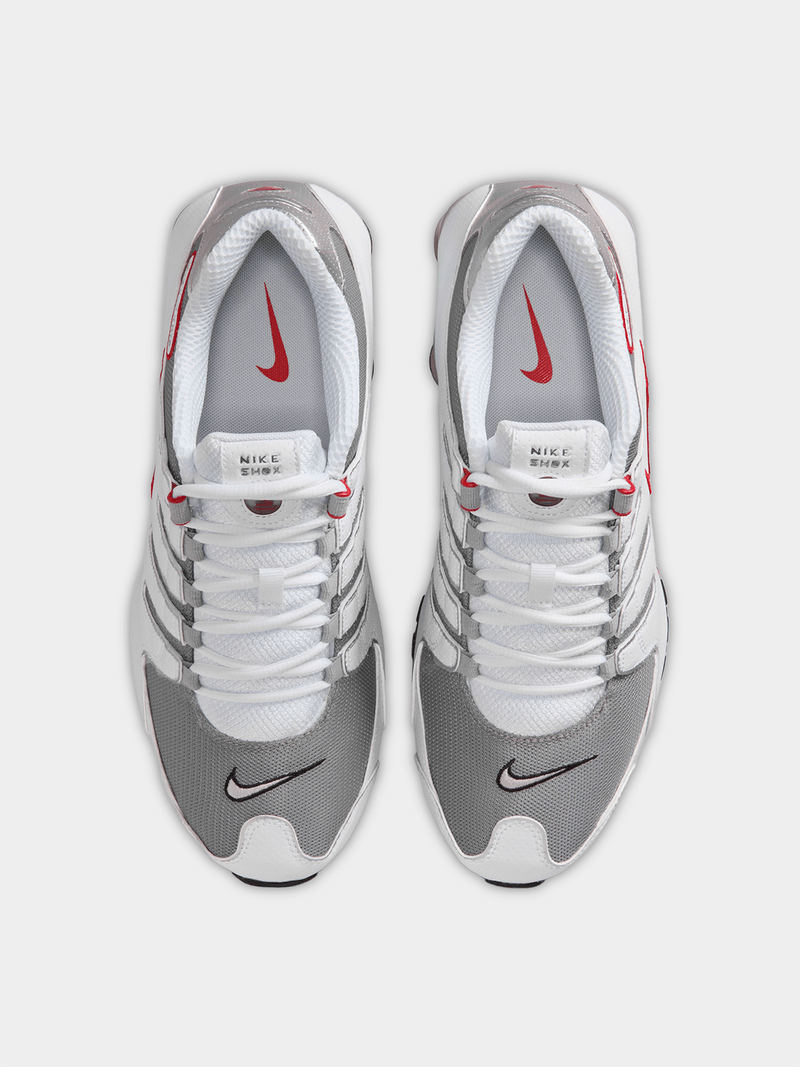 Nike Men's Shox NZ White/Red